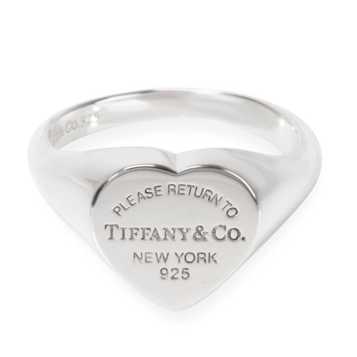 heart signet ring tiffany