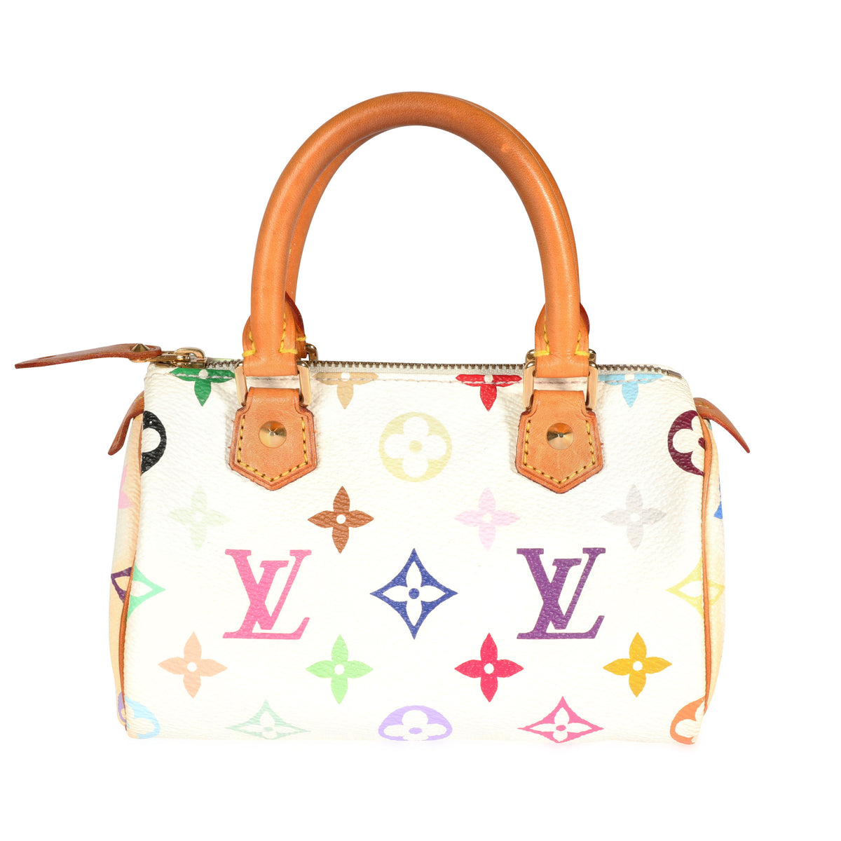 Louis Vuitton x Takashi Murakami Monogram Cherry Speedy 25 Handbag Brown   eBay
