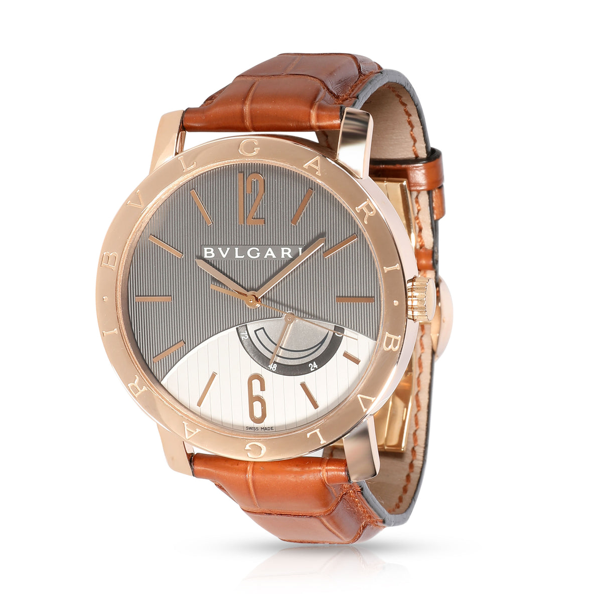 Bulgari Bvlgari Bvlgari BBP41GL Men's Watch in 18kt Rose Gold by WP  Diamonds – myGemma| FR | Item #107419