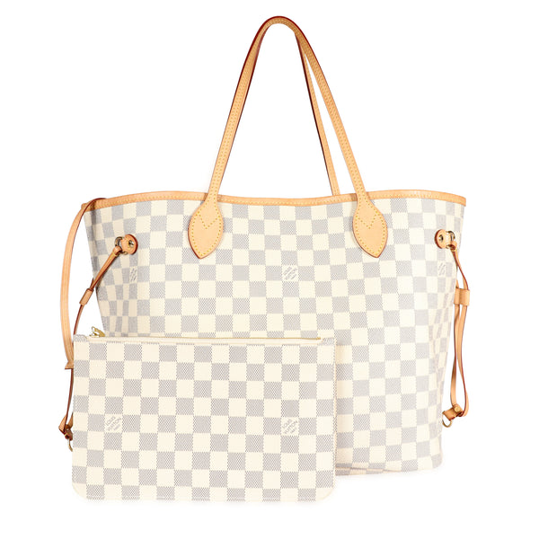 Louis Vuitton Neverfull MM Azur with Rose Ballerine Interior - A World Of  Goods For You, LLC