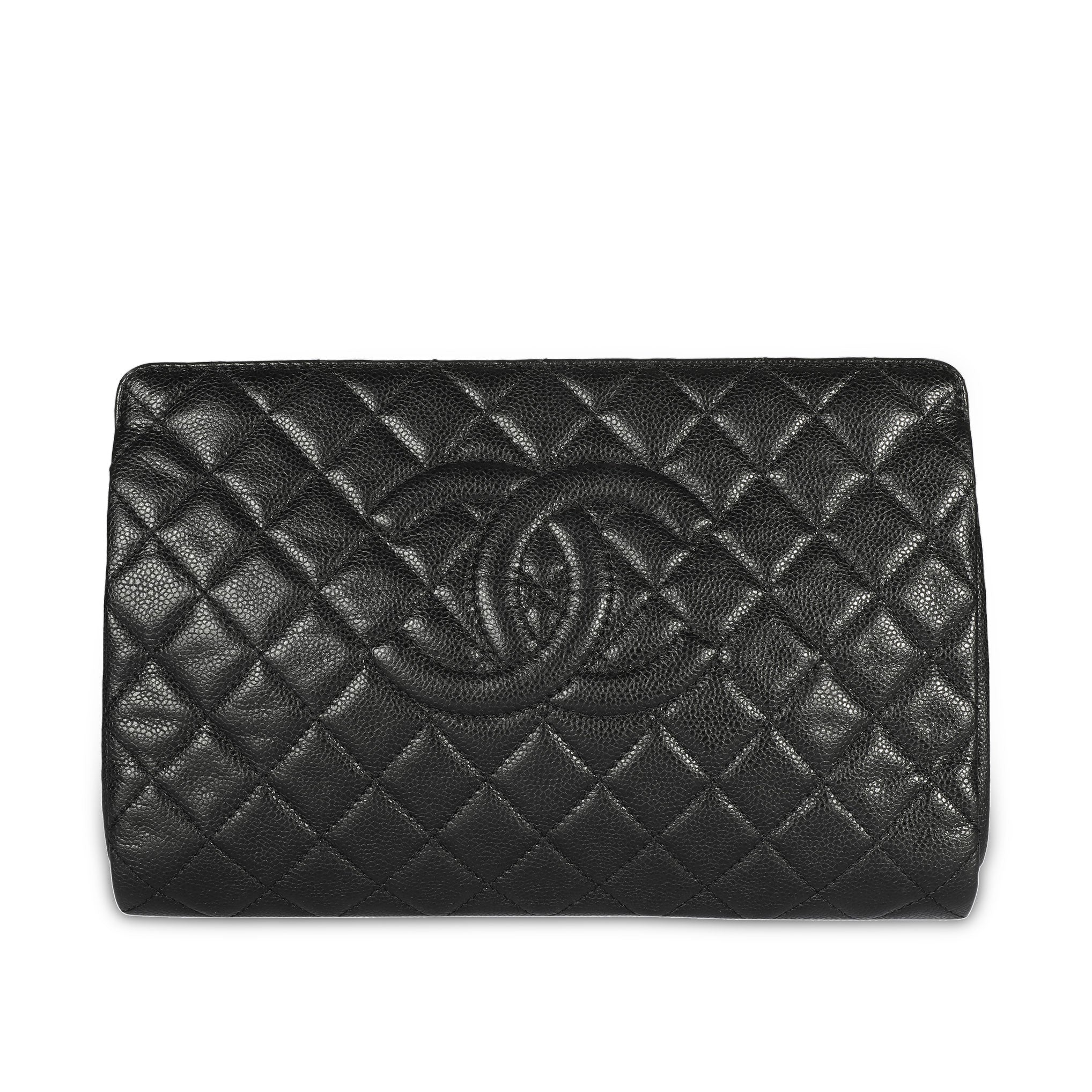 chanel clutch caviar