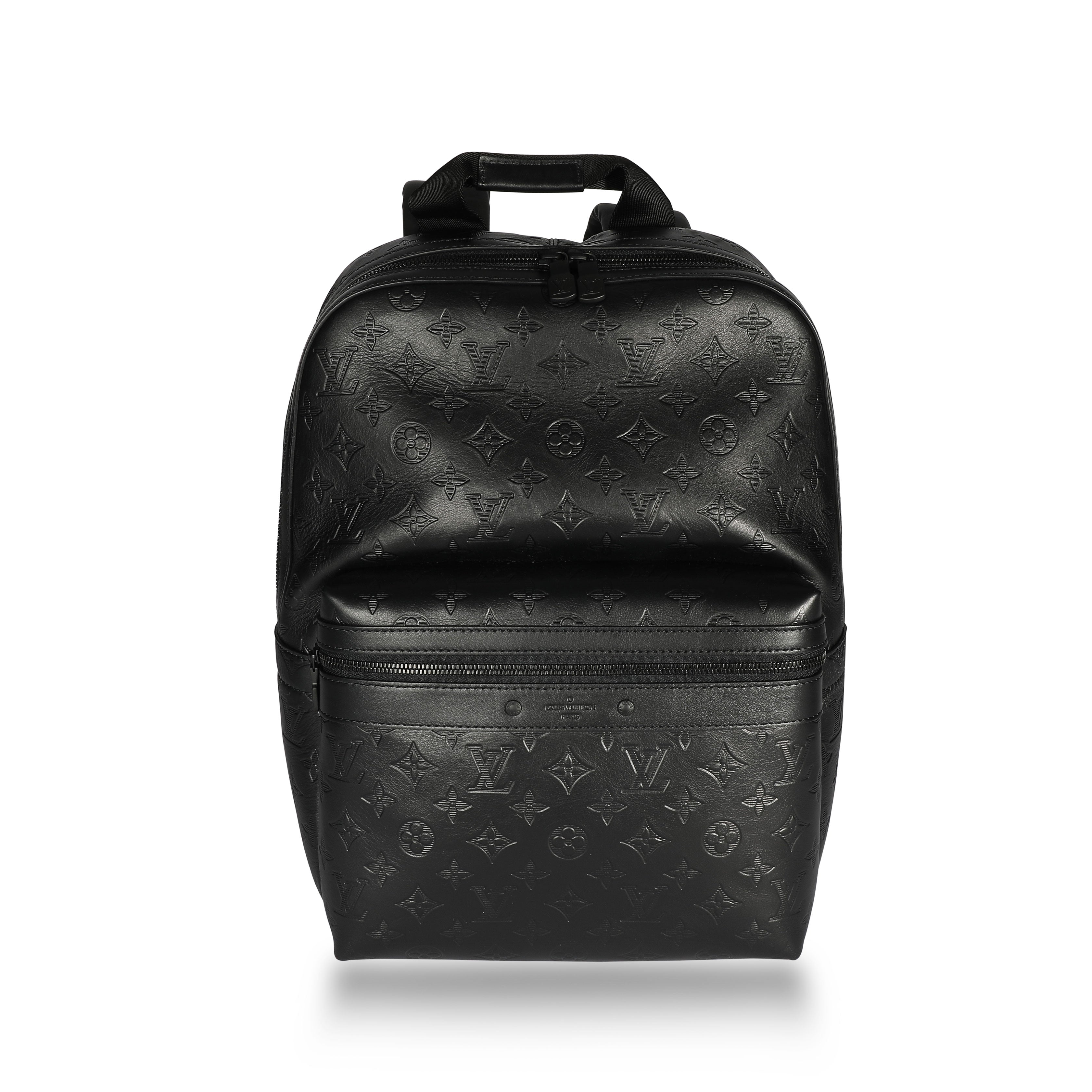 backpack black monogram louis