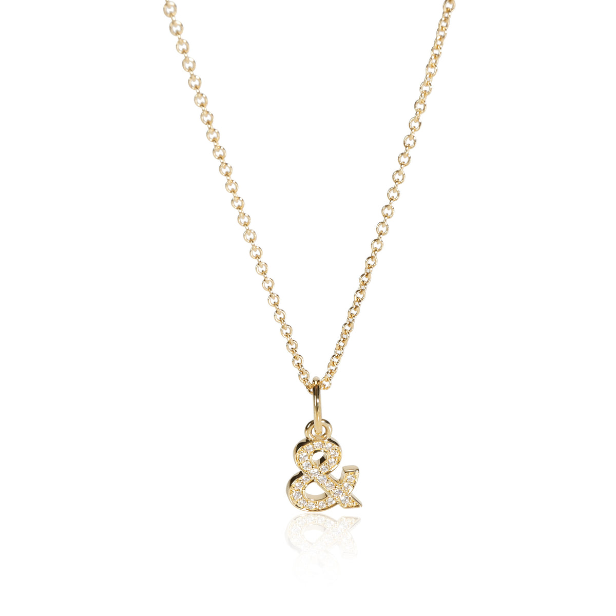 tiffany ampersand necklace