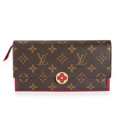 Unisex Pre-Owned Authenticated Louis Vuitton Monogram Flore Wallet