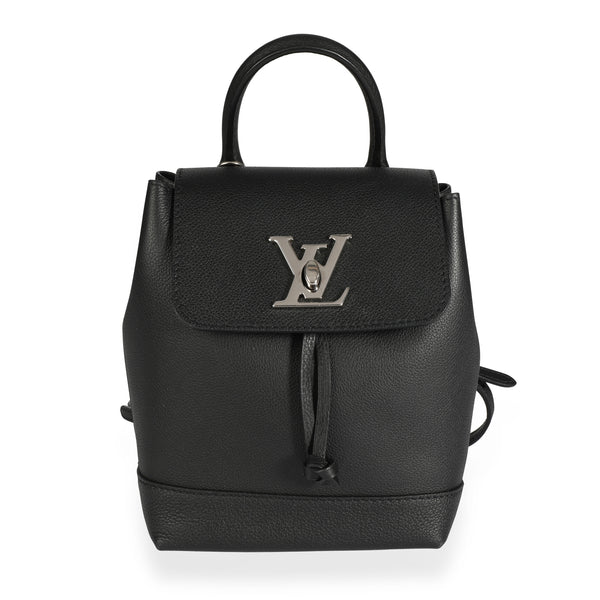 Louis Vuitton Lockme Backpack Leather Mini Black 451782