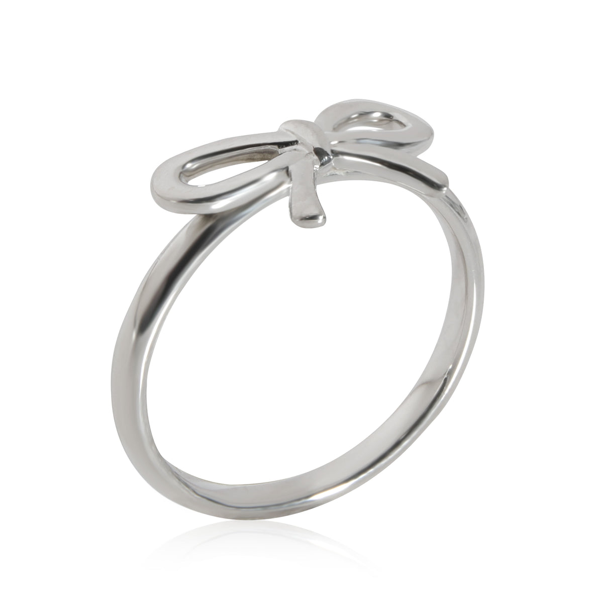 tiffany bow ring sterling silver