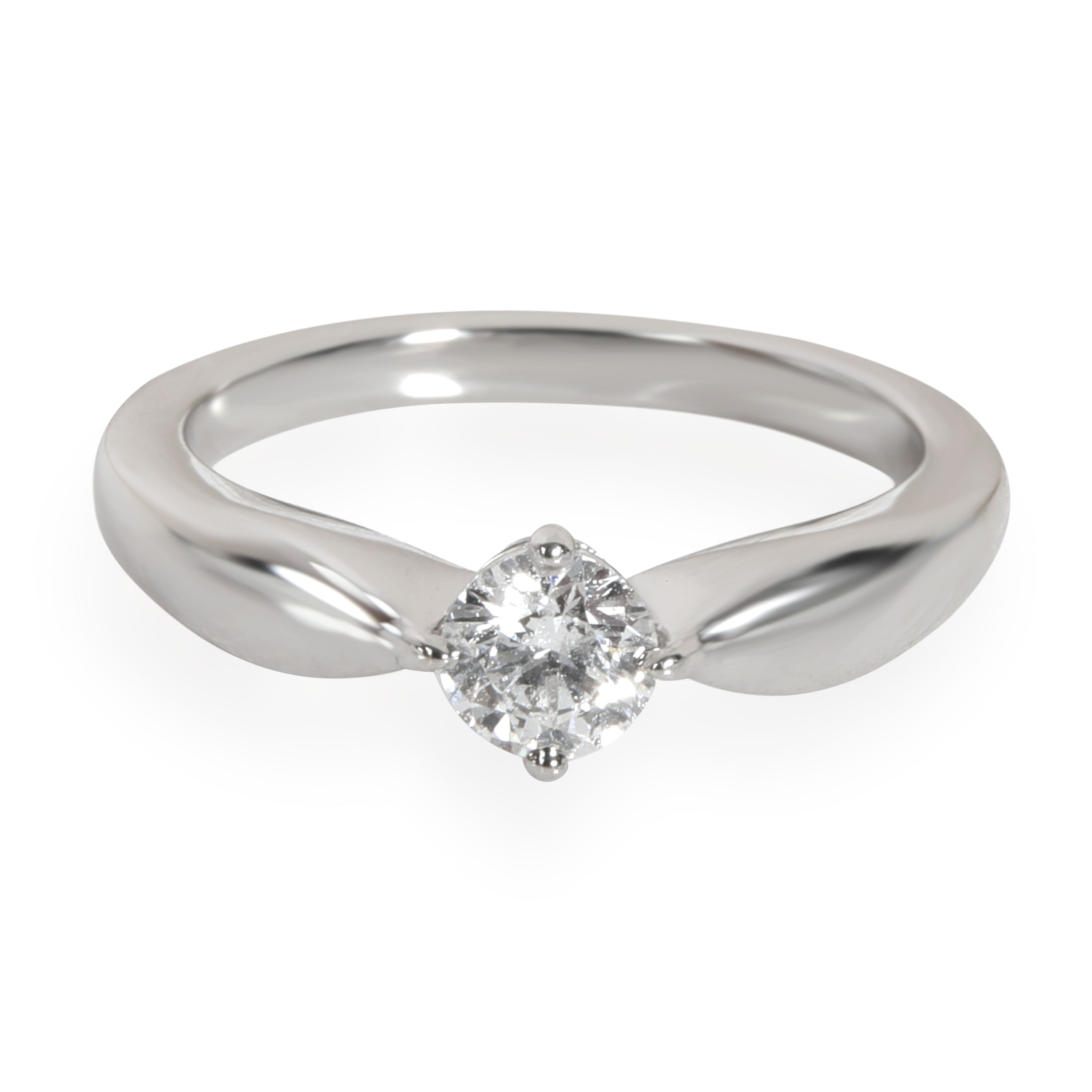 Bulgari Dedicata A Venezia Diamond Solitaire Ring in Platinum E VVS2   CTW – myGemma| Item #110787