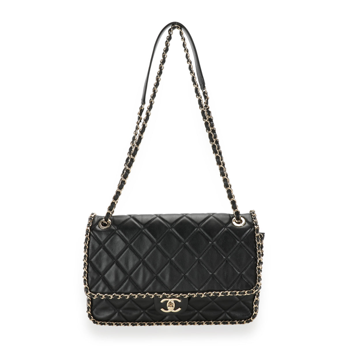 Chanel 2020 Running Chain Flap Bag  Metallic Shoulder Bags Handbags   CHA795446  The RealReal