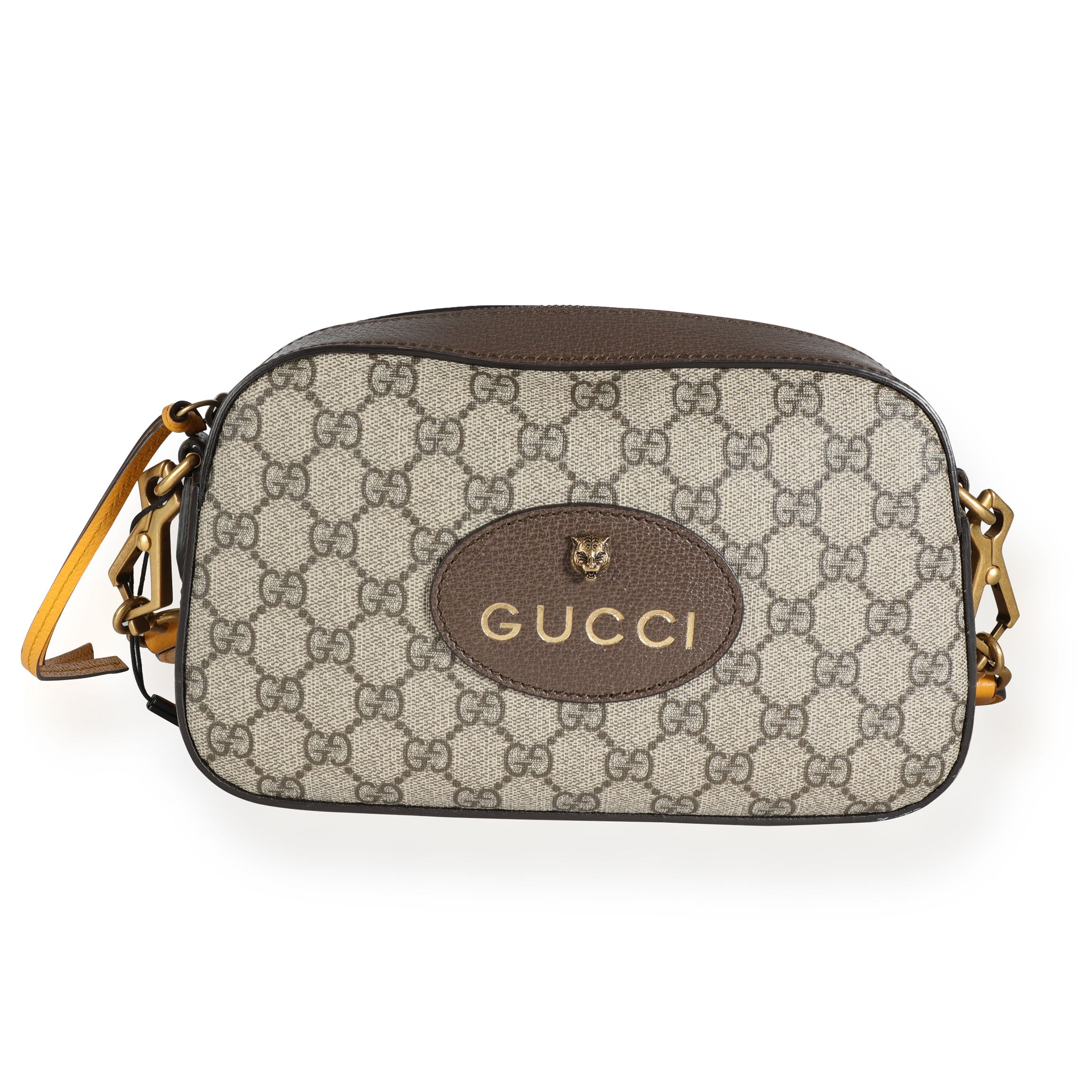 Gucci GG Supreme Coated Canvas Neo Vintage Messenger Bag | Barnebys