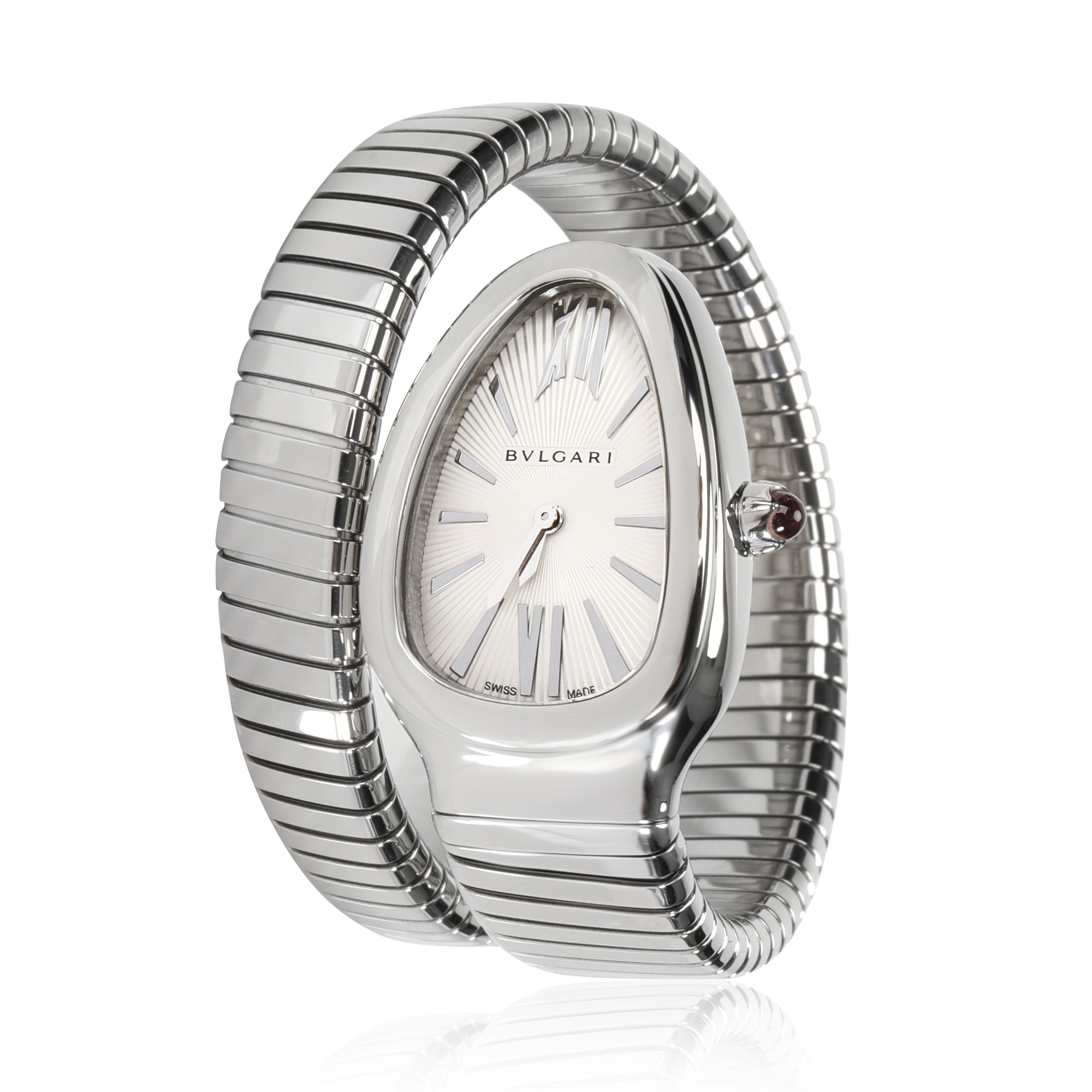 Bulgari Serpenti Tubogas 101817 SP 35 S Women's Watch in Stainless ...