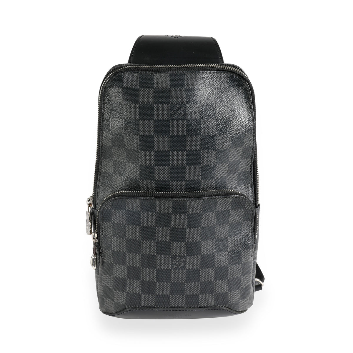 Louis Vuitton Virgil Abloh Black & White Damier Distorted Coated