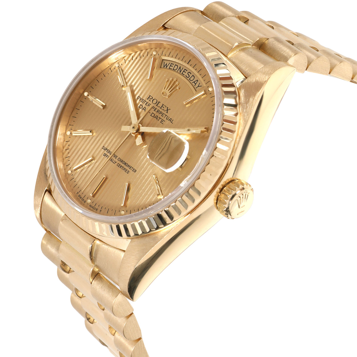 Pre-owned Rolex Oyster Perpetual Datejust (1966) Yellow Gold 6629