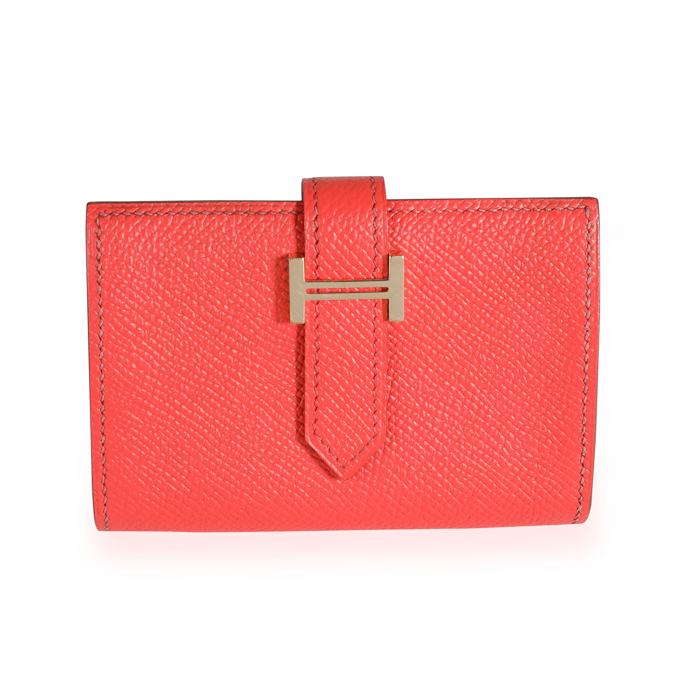 hermes bearn card case