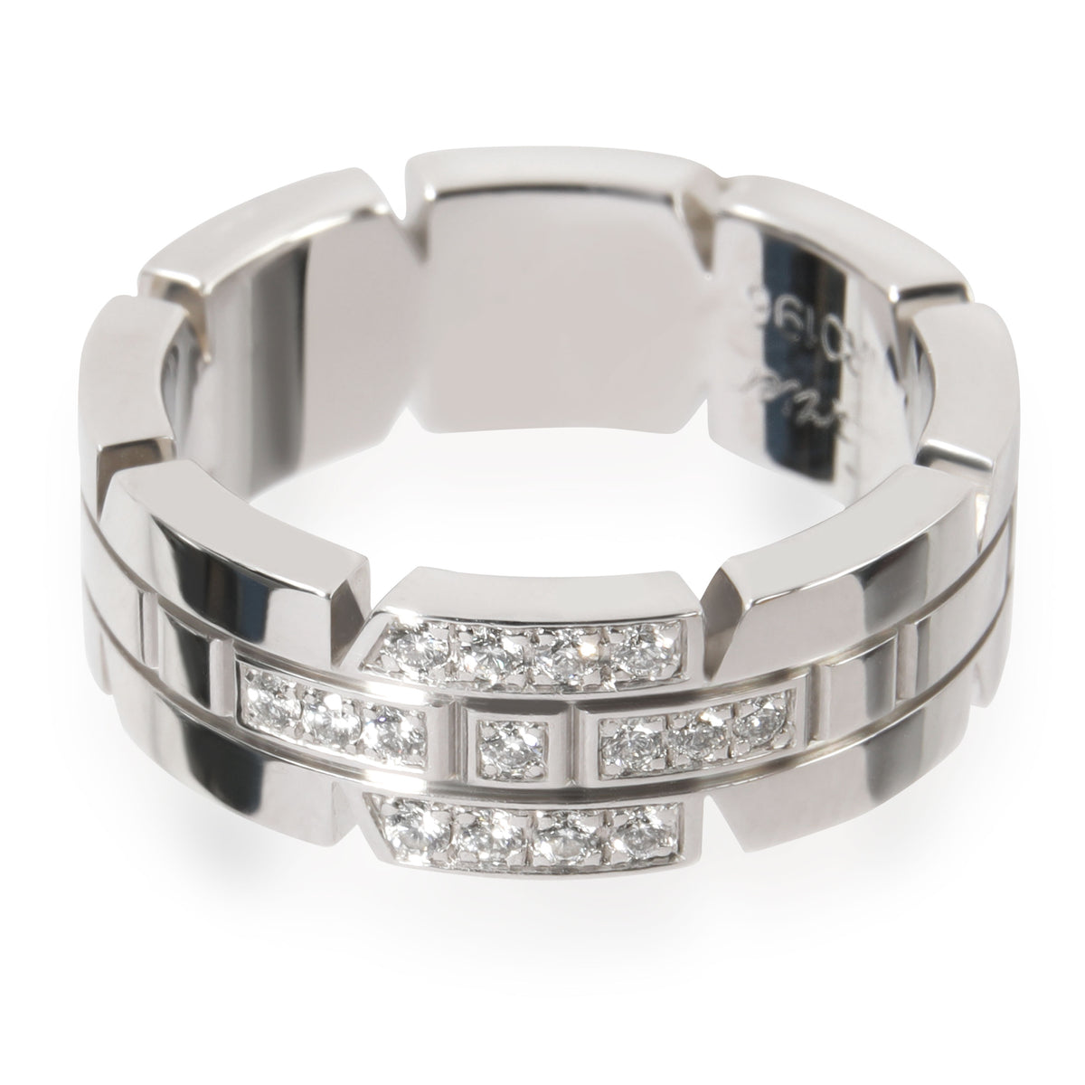 cartier tank francaise diamond ring