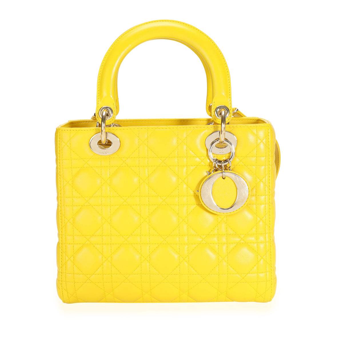 dior yellow bag