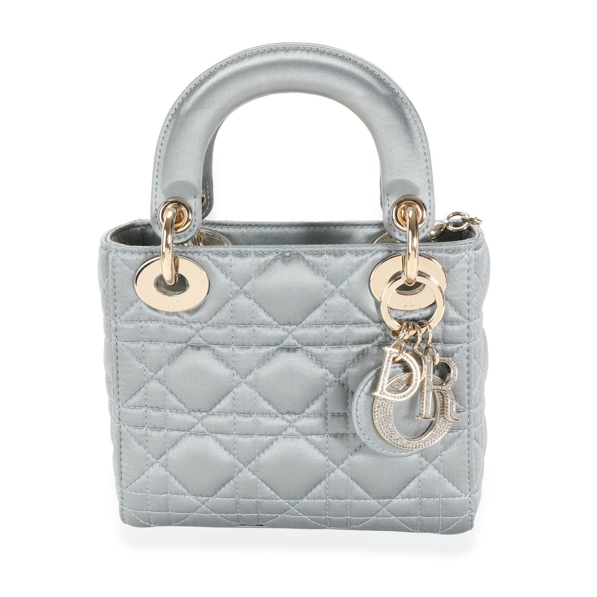 mini lady dior bag blue