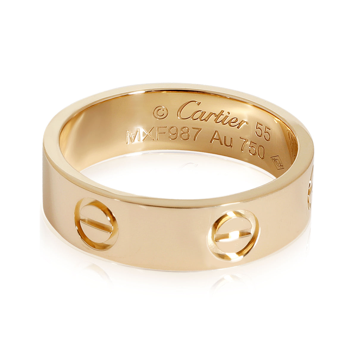 Cartier Love Band in 18k Yellow Gold | myGemma | Item #112849