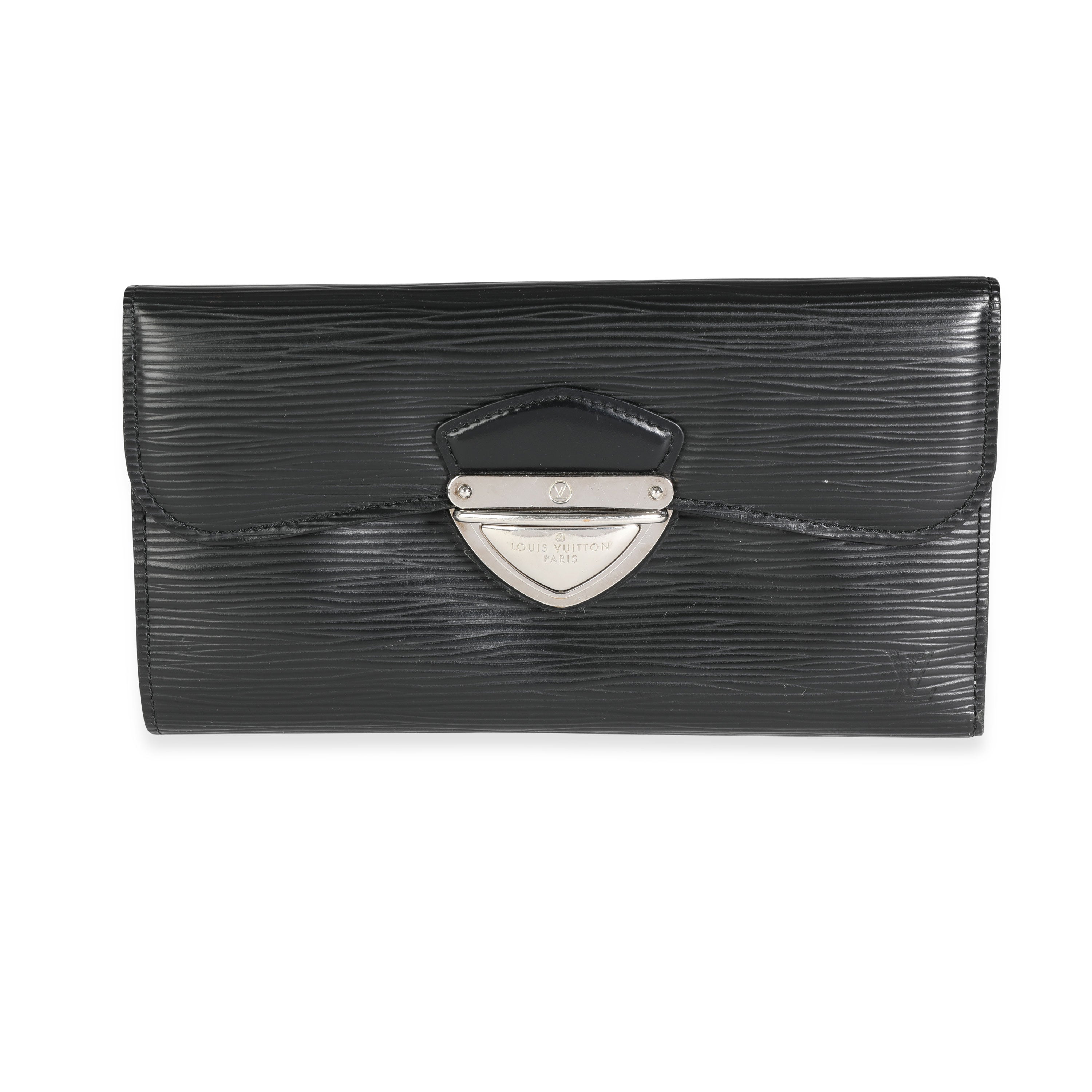 Louis Vuitton Black Epi Leather Eugenie Wallet