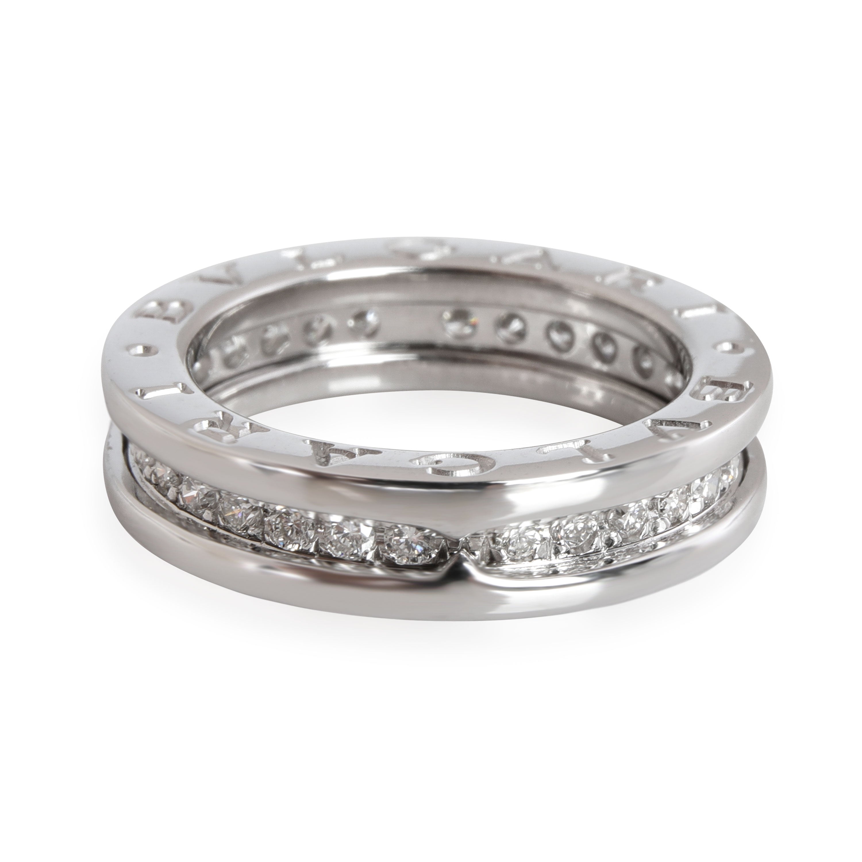 Louis Vuitton Empreinte 5 mm Band in 18K White Gold, myGemma