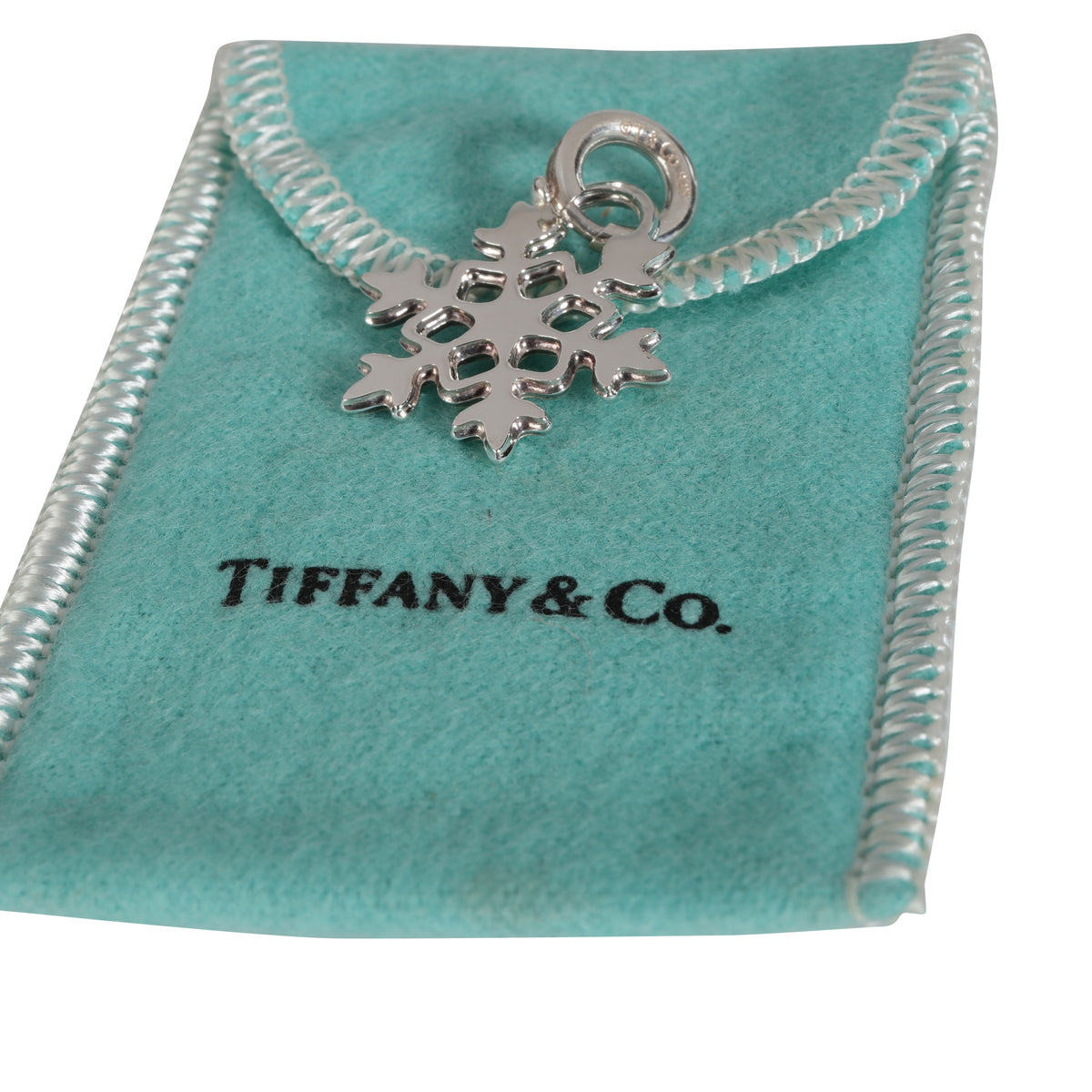 tiffany and co snowflake charm