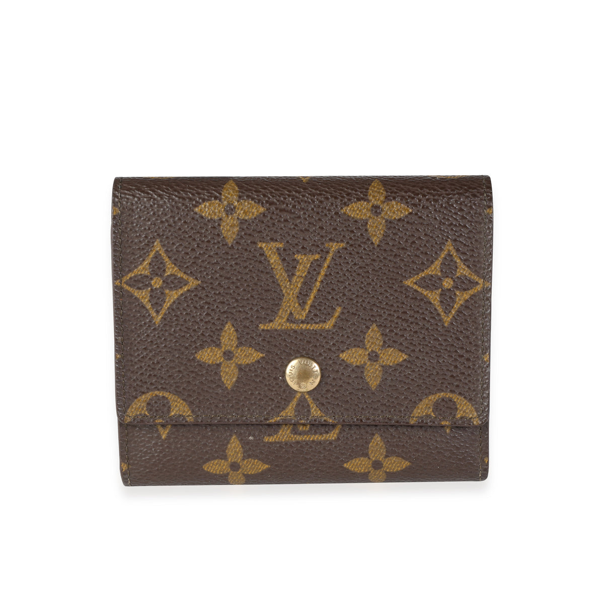 Louis Vuitton Monogram Canvas Envelope Business Card Holder (SHF