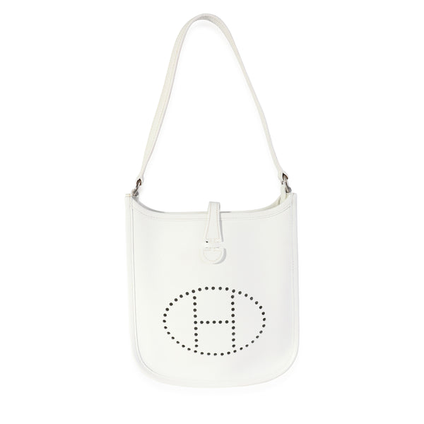 hermes evelyne mini white