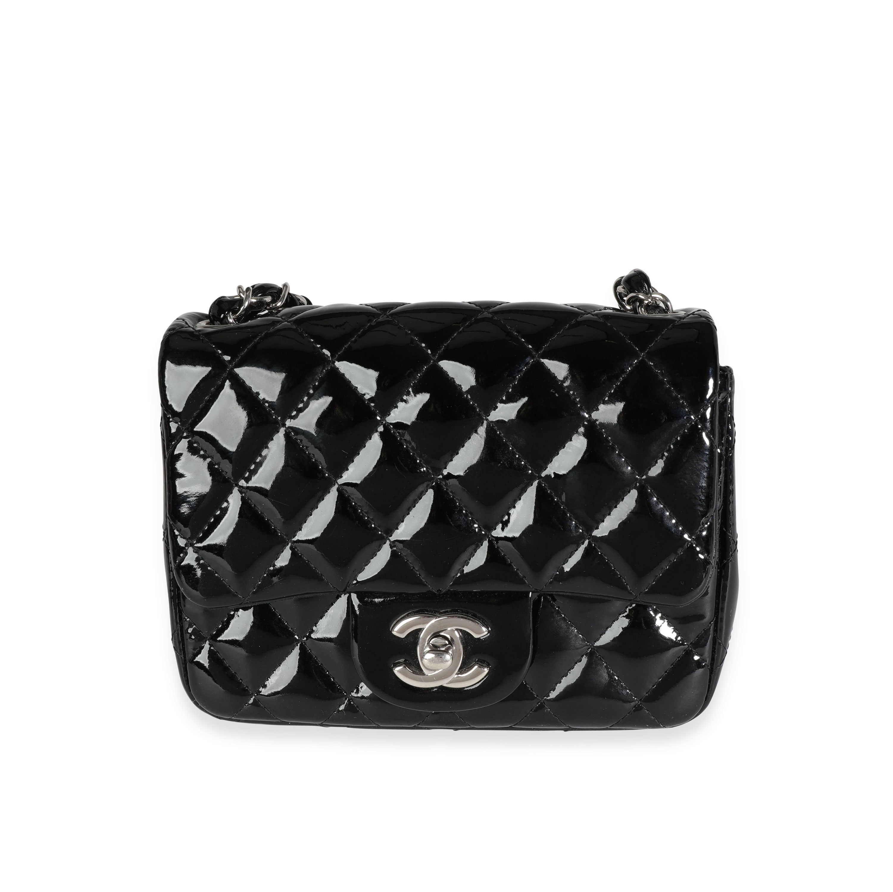 Sold at Auction: Chanel Vintage Black Lambskin Small Classic Flap