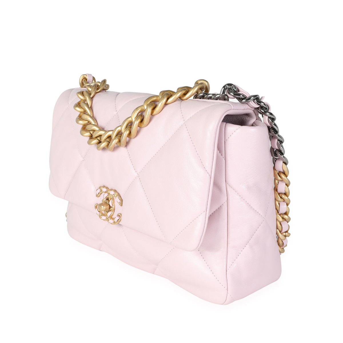 Chanel 19 Flap Bag Lamb Pink  SACLÀB