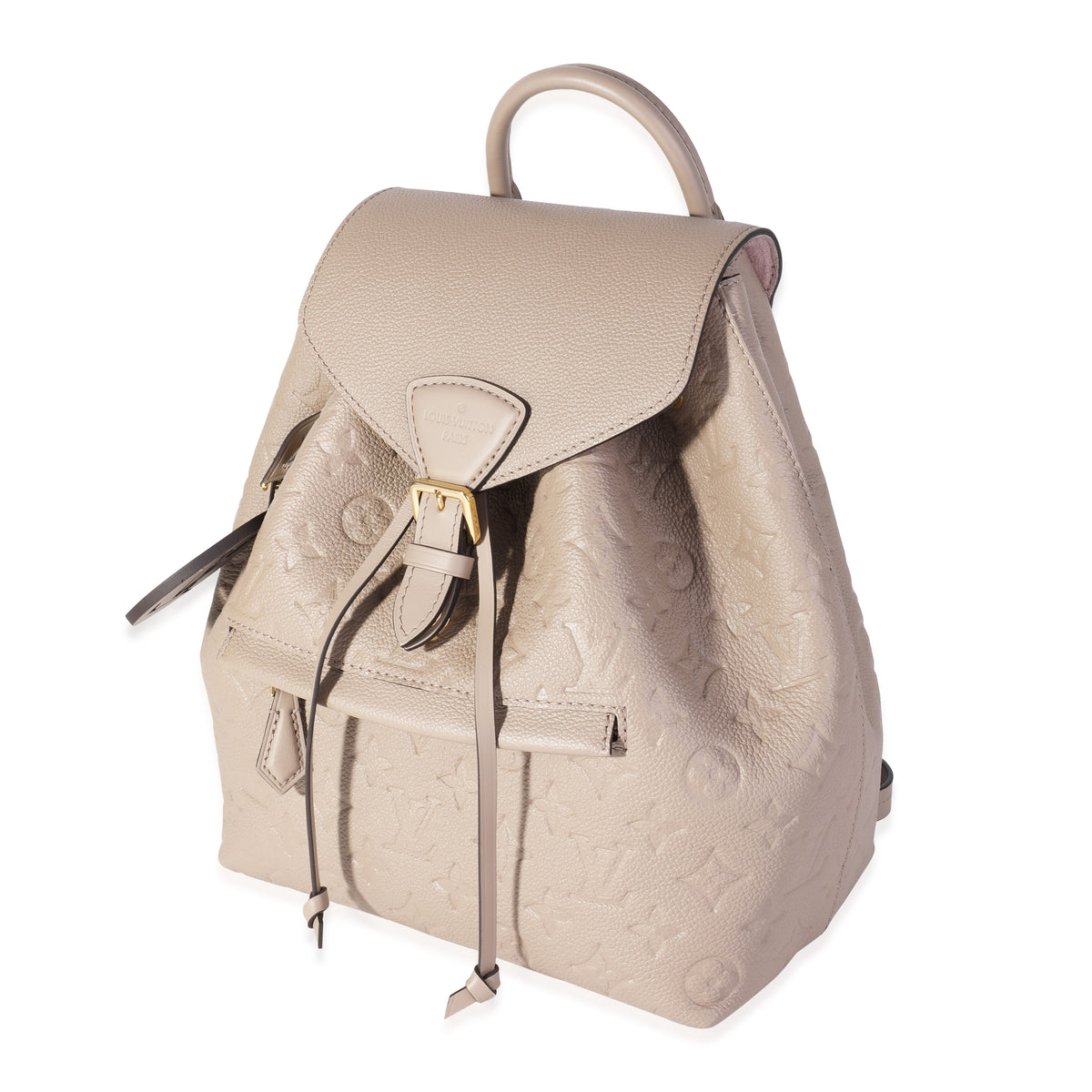 Louis Vuitton Turtledove Monogram Empreinte Montsouris Backpack | myGemma