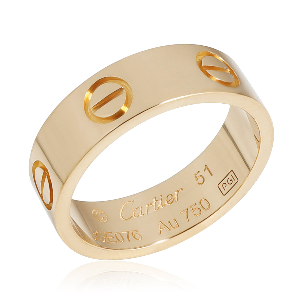 cartier 24k gold ring