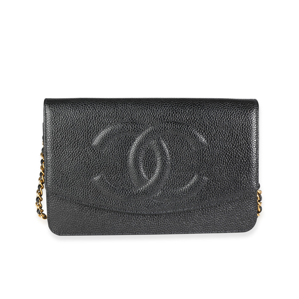 chanel timeless wallet on chain