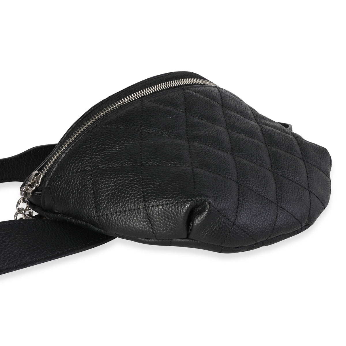 Chanel Uniform Quilted Belt Bag Black SHW  BrandConscious Authentics