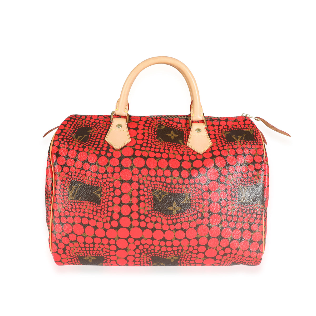 Louis Vuitton X Yayoi Kusama Red Infinity Dots Monogram Canvas Speedy 30 Mygemma Item 117939