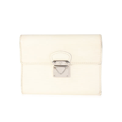 Louis Vuitton Ivory Epi Leather Koala Compact Wallet