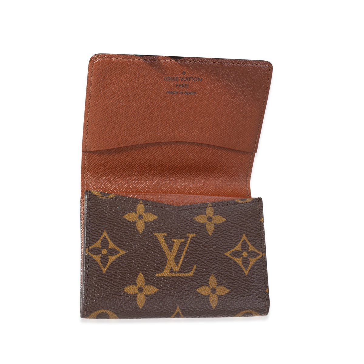 Louis Vuitton Monogram Canvas Envelope Business Card Holder (SHF