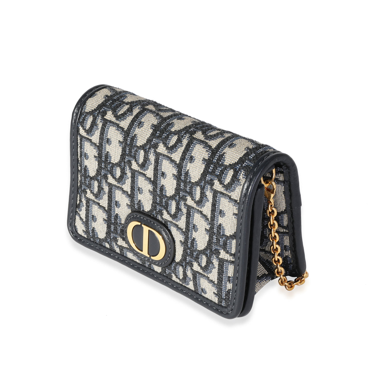 Christian Dior Ultra Matte Lady Dior Chain Pouch Cannage Quilt Calfskin Nano  Black 1925741