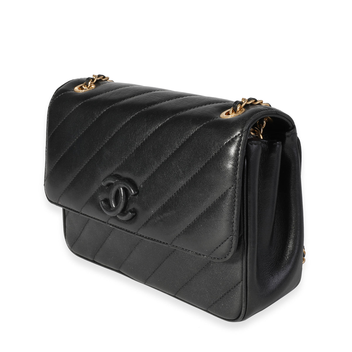 Chanel Black Quilted Calfskin Coco Vintage Flap Bag | myGemma | CH | Item  #118342