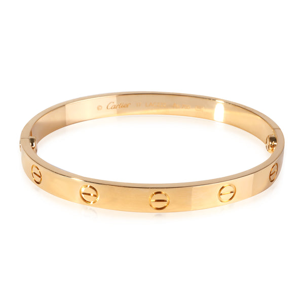 weight cartier love bracelet