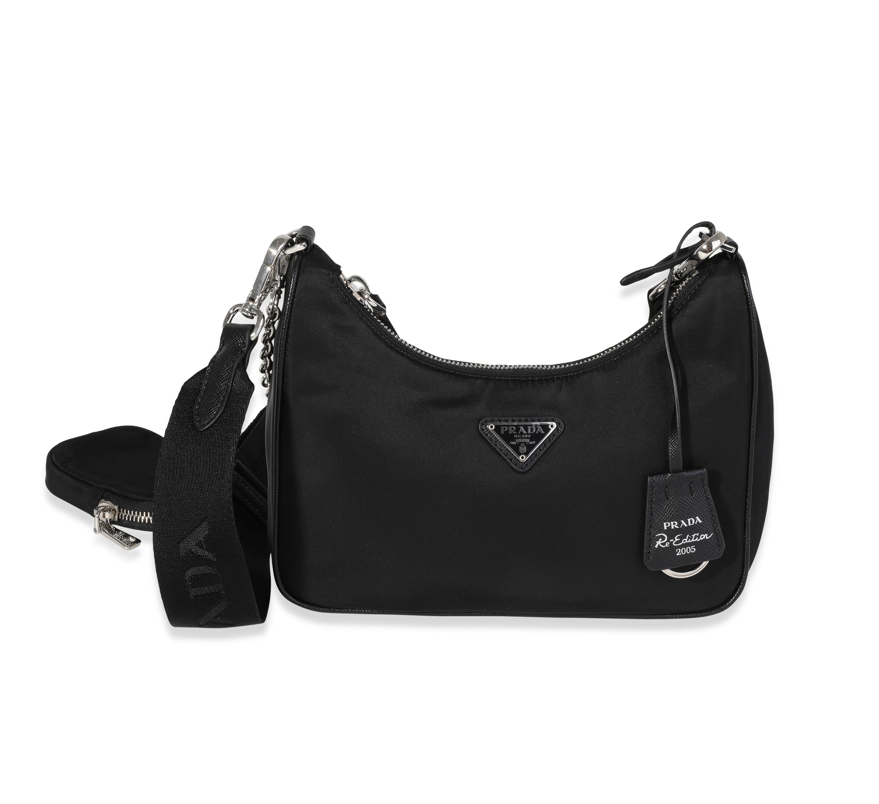 Prada Black Nylon Re-Edition 2005 Bag | myGemma | Item #120148