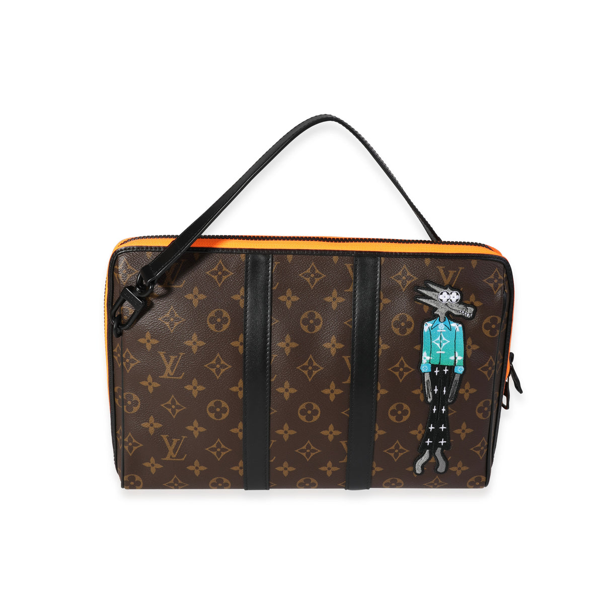 Louis Vuitton Zoom with Friends Keepall XS Monogram Brown Leather Cotton  Linen ref269592  Joli Closet