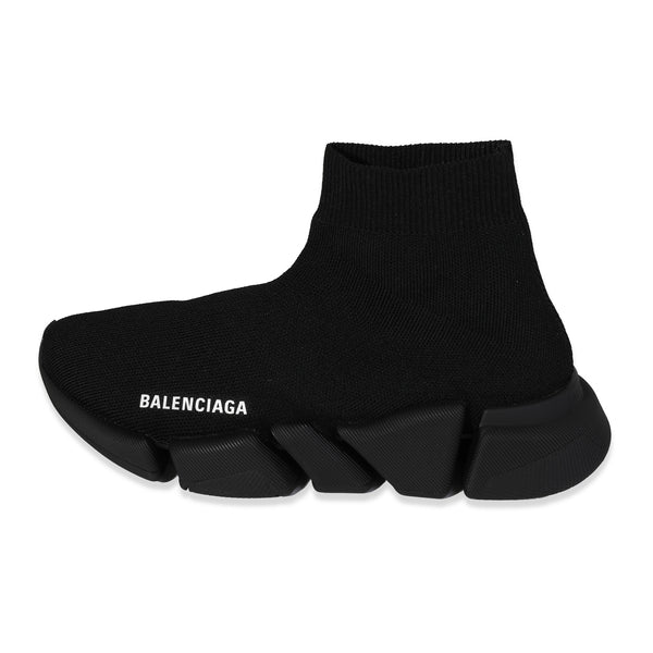 balenciaga speed runner black white 39e