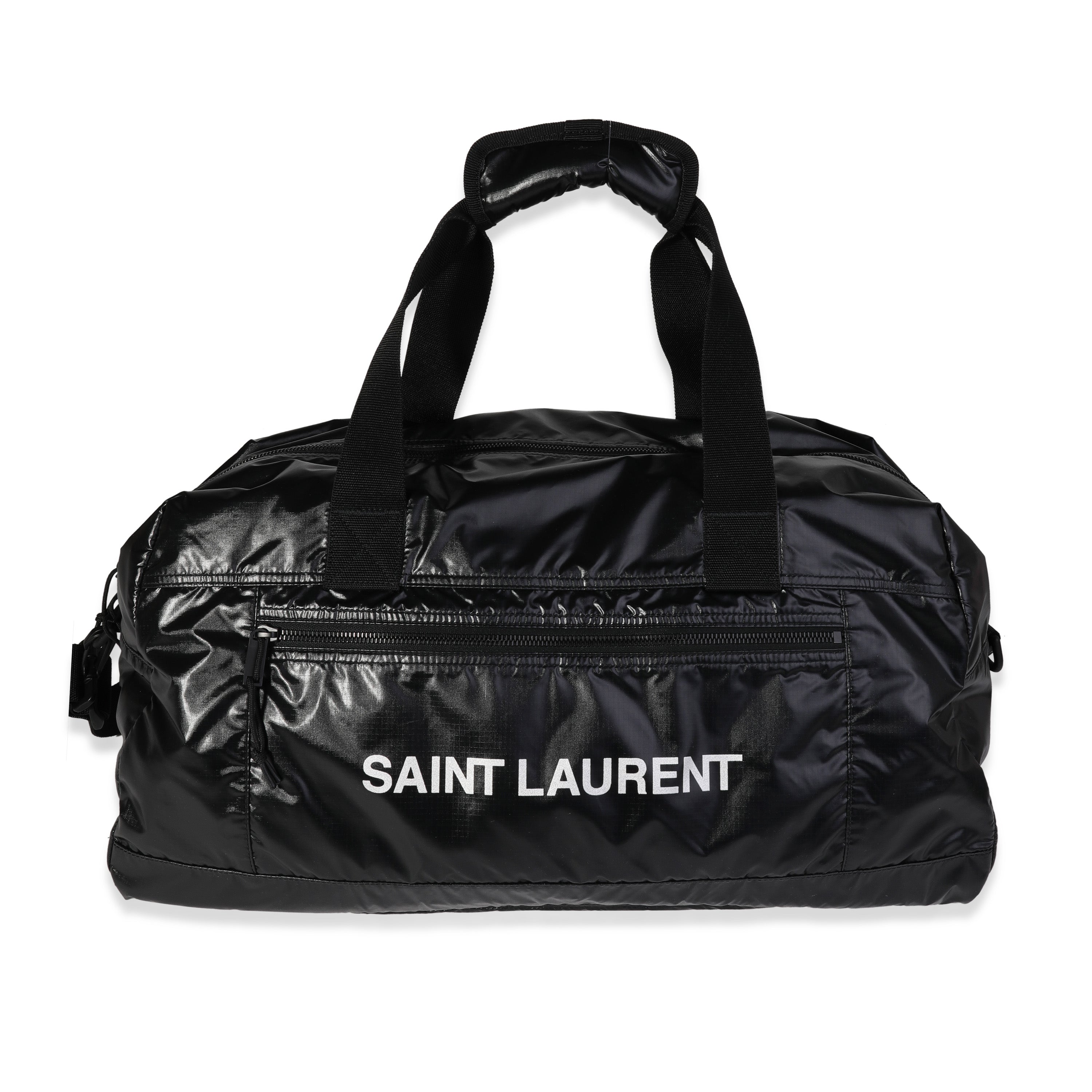 Saint Laurent Black Nylon Nuxx Duffle Bag | myGemma