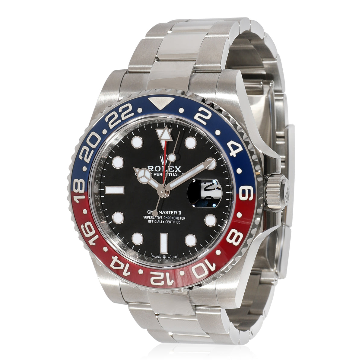 straal Lezen Bedrijfsomschrijving Rolex GMT Master II 126710BLRO Unisex Watch in Stainless Steel | myGemma |  NL | Item #121835