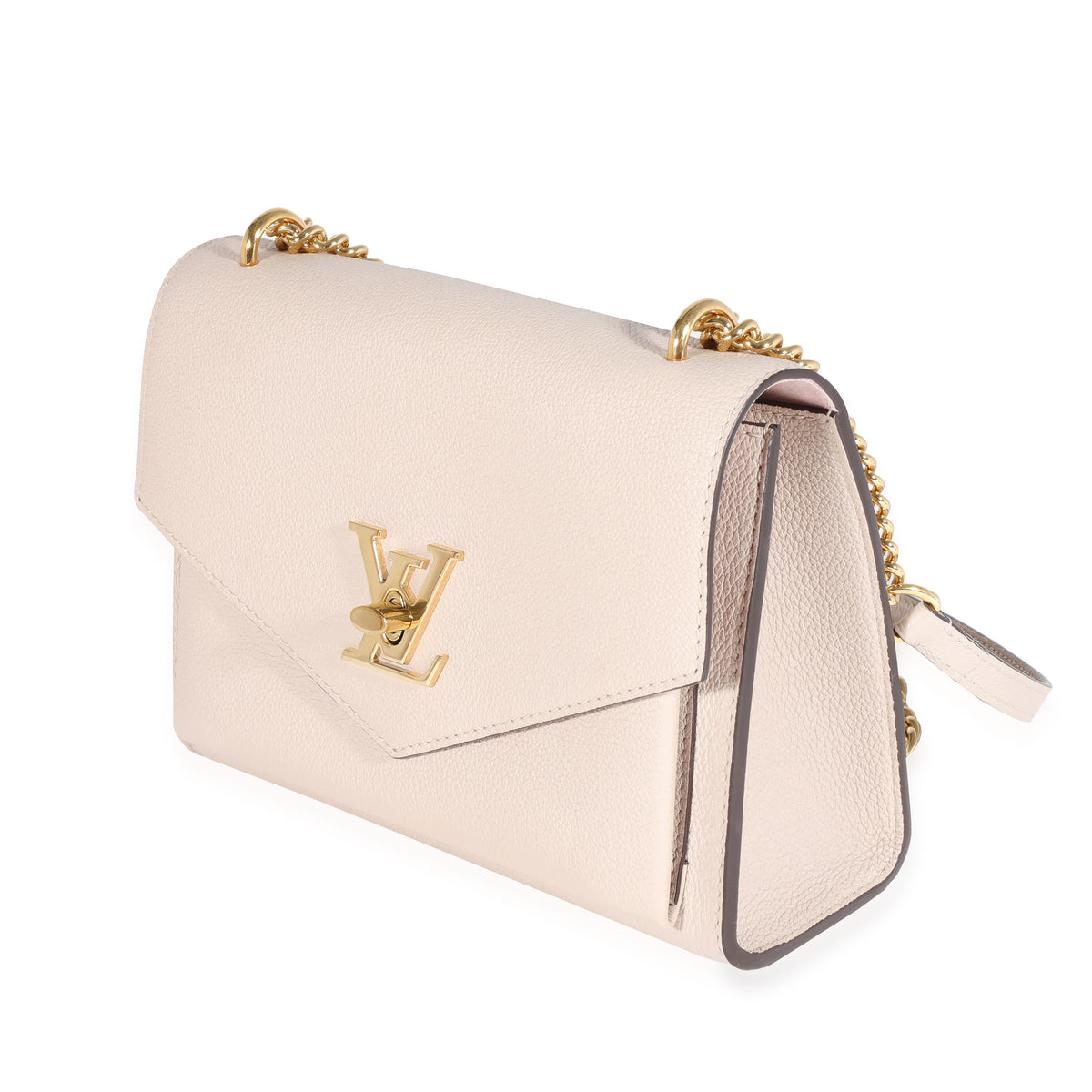 Louis Vuitton Tricolor Grained CalfSkin Leather MyLockMe Chain Bag, myGemma, CH