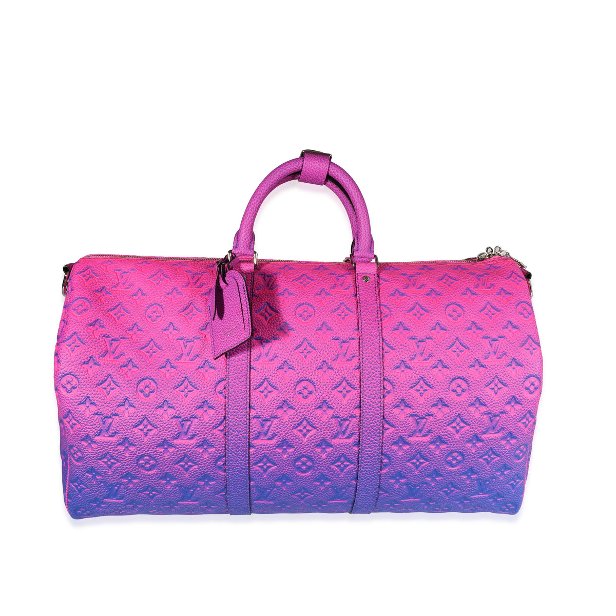 A LIMITED EDITION BLACK LIGHT UP KEEPALL BANDOULIÈRE 50, LOUIS VUITTON,  2019