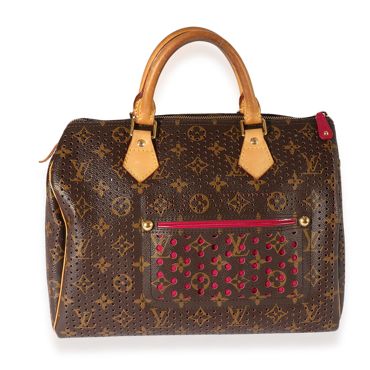 Louis Vuitton Limited Edition Monogram Canvas Perforated Speedy 30 ...