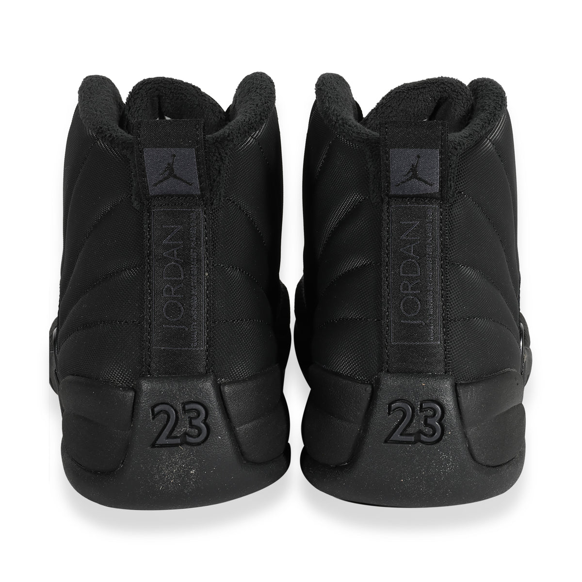 air jordan 12 retro winterized triple black