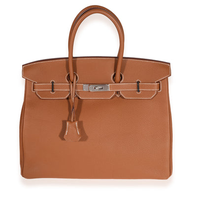 Hermès Birkin 25 Brown Leather Handbag (Pre-Owned)