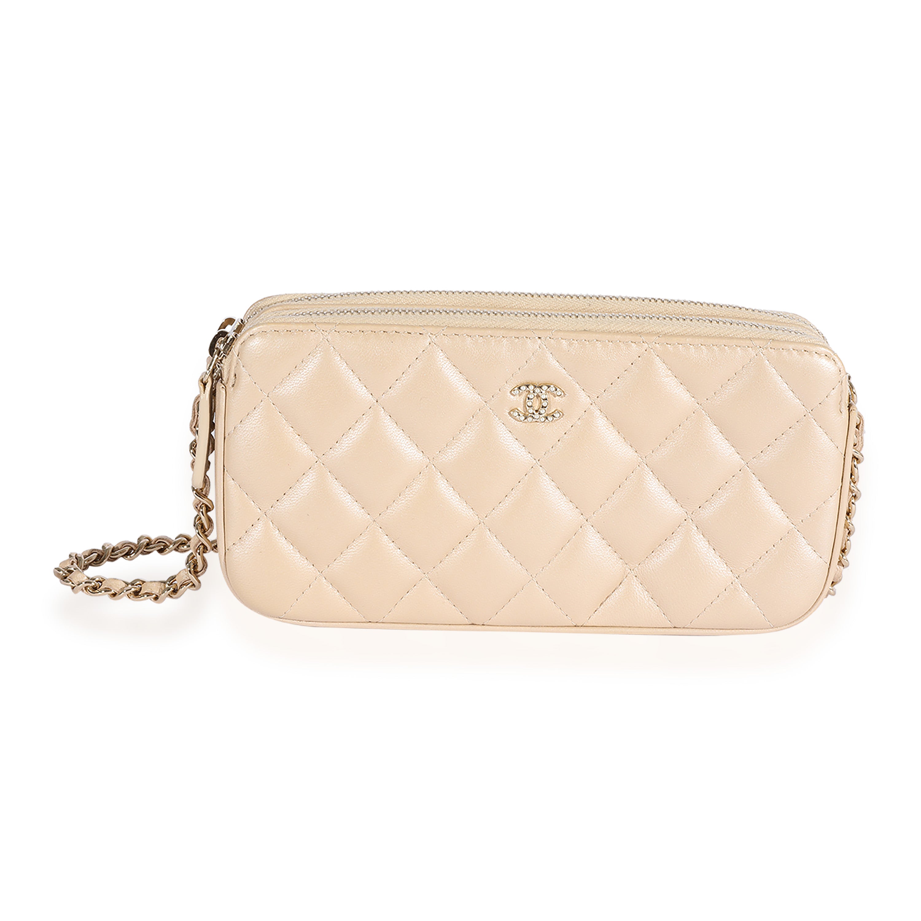 No3308Chanel Pearl Crush Wallet On Chain Brand New  全新  Gallery Luxe