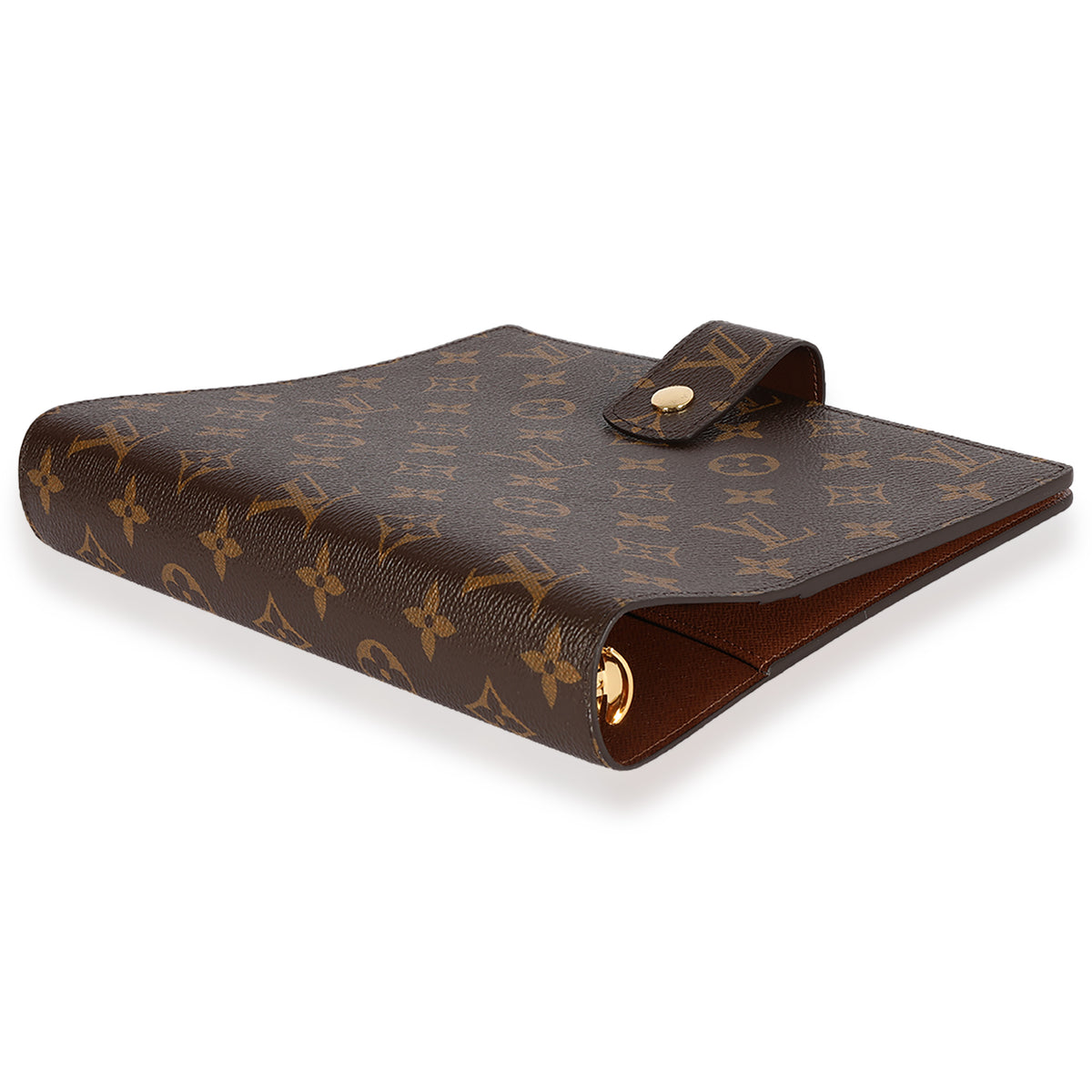 Louis Vuitton Large Ring Agenda Cover in Monogram (R20106)